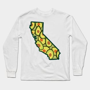 California Avocado Long Sleeve T-Shirt